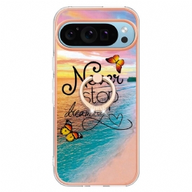 Skal Google Pixel 9 Pro Xl Telefonfodral Ringstöd Olika Mönster