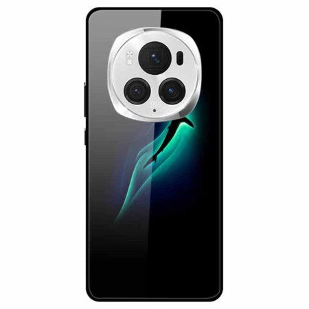 Skal Honor Magic 6 Pro Blå Fisk Härdat Glas