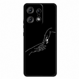 Skal Motorola Edge 50 Pro Telefonfodral Händer