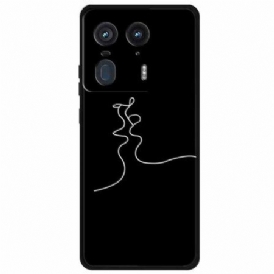 Skal Motorola Edge 50 Ultra Telefonfodral Abstrakt Kyss