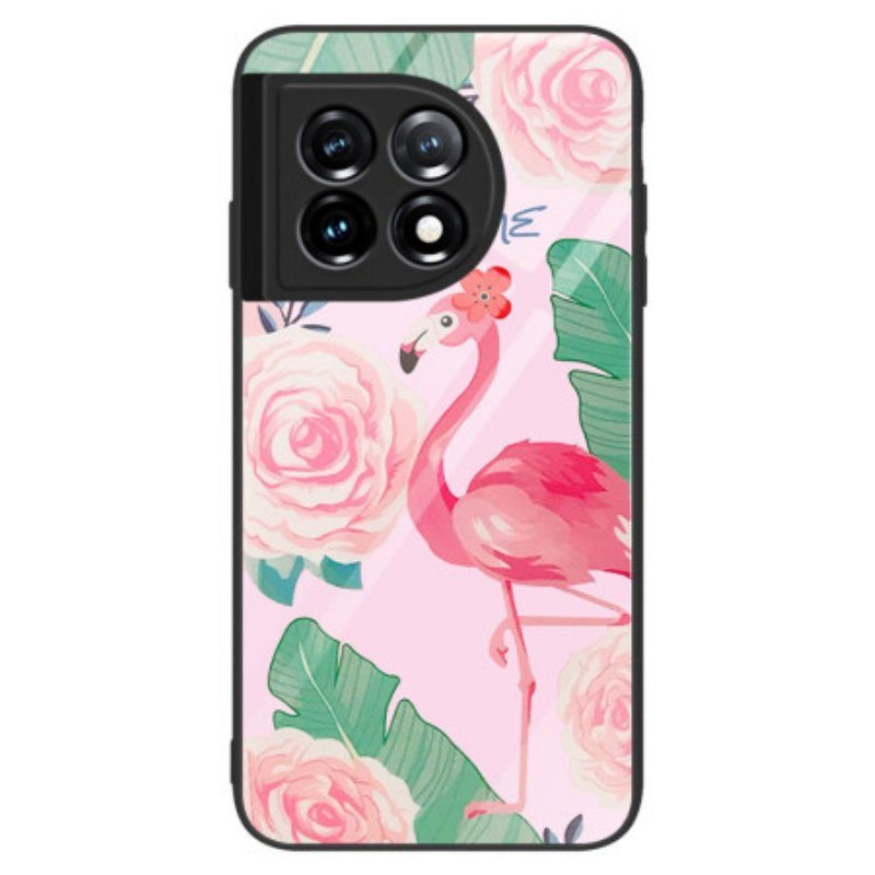 Skal OnePlus 11 5G Flamingo Härdat Glas