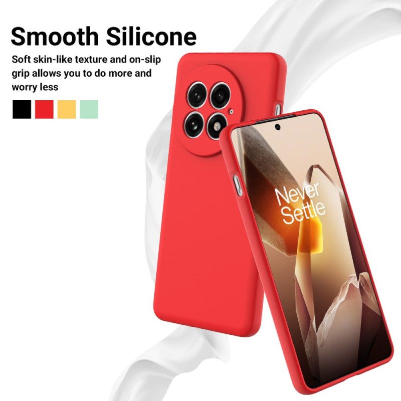 Skal Oneplus 13 Flytande Silikon Med Rem