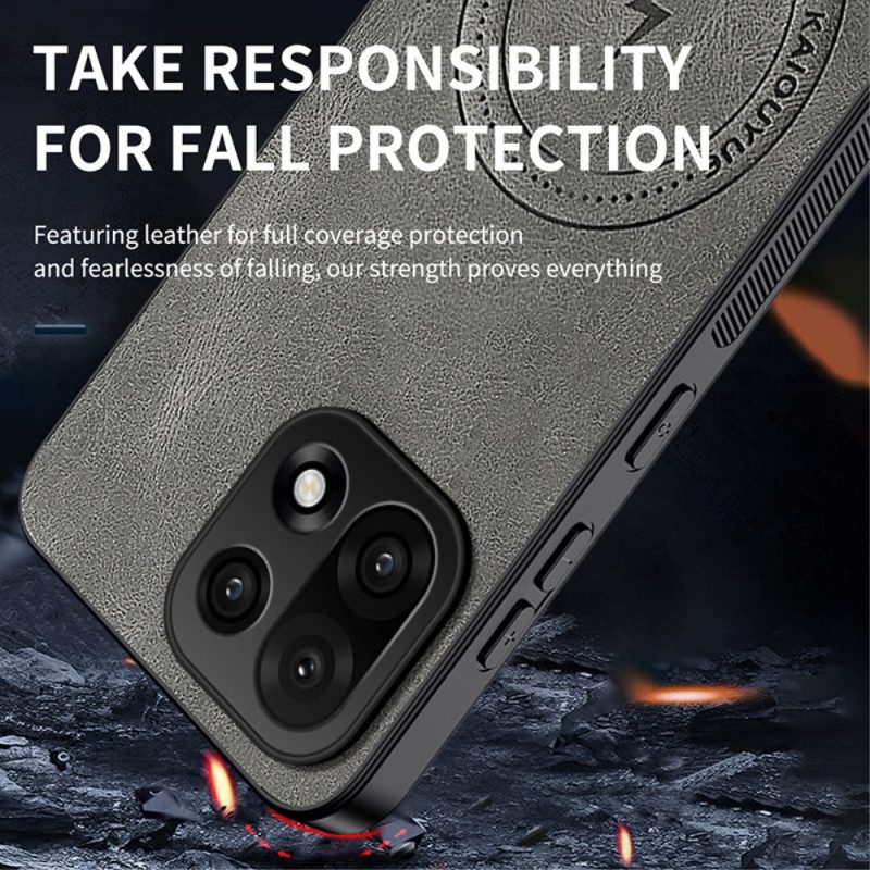 Skal Oneplus 15 Telefonfodral Magsafe-lädereffekt