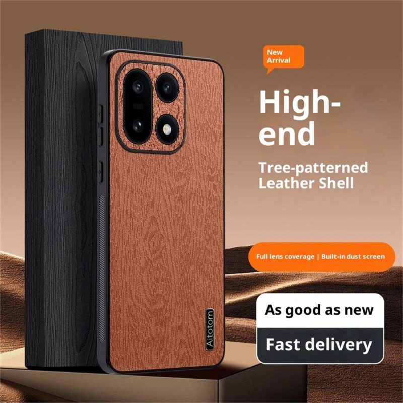 Skal Oneplus 15 Träeffekt