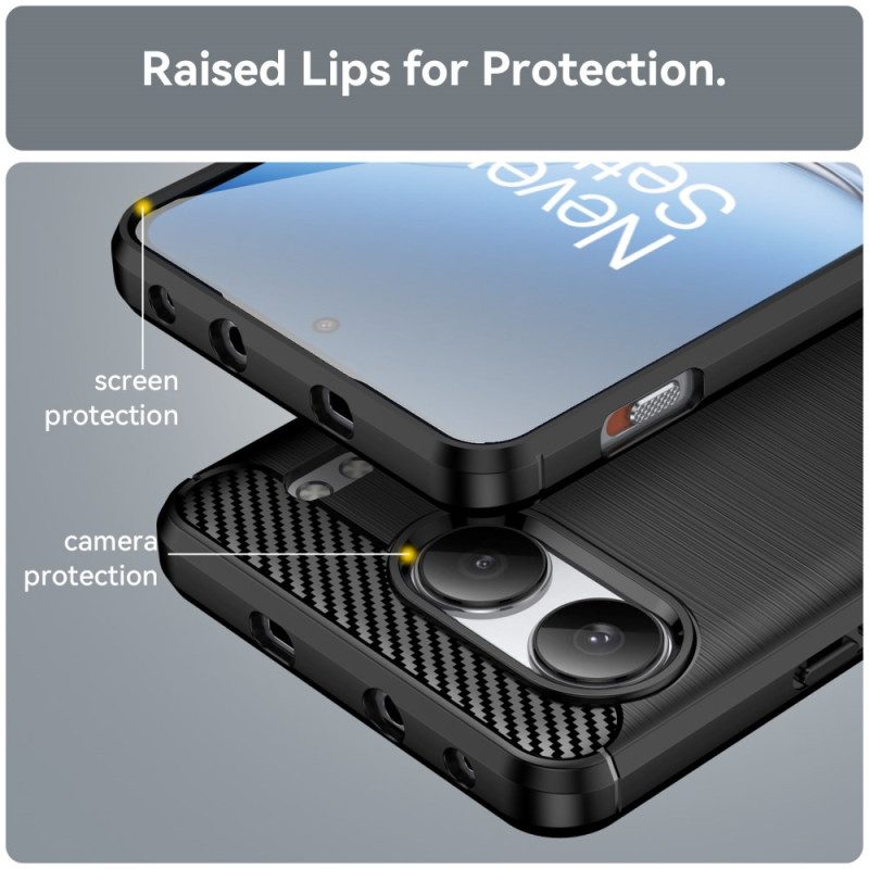 Skal Oneplus Nord 4 Borstad Kolfiber