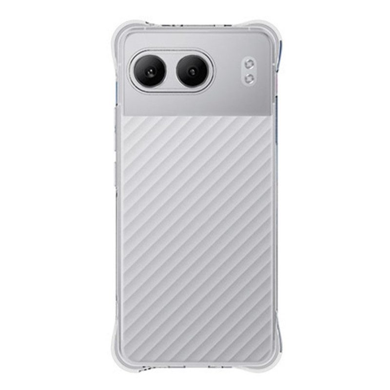 Skal Oneplus Nord 4 Förstärkt Genomskinligt Skärmskydd Med Härdat Glas