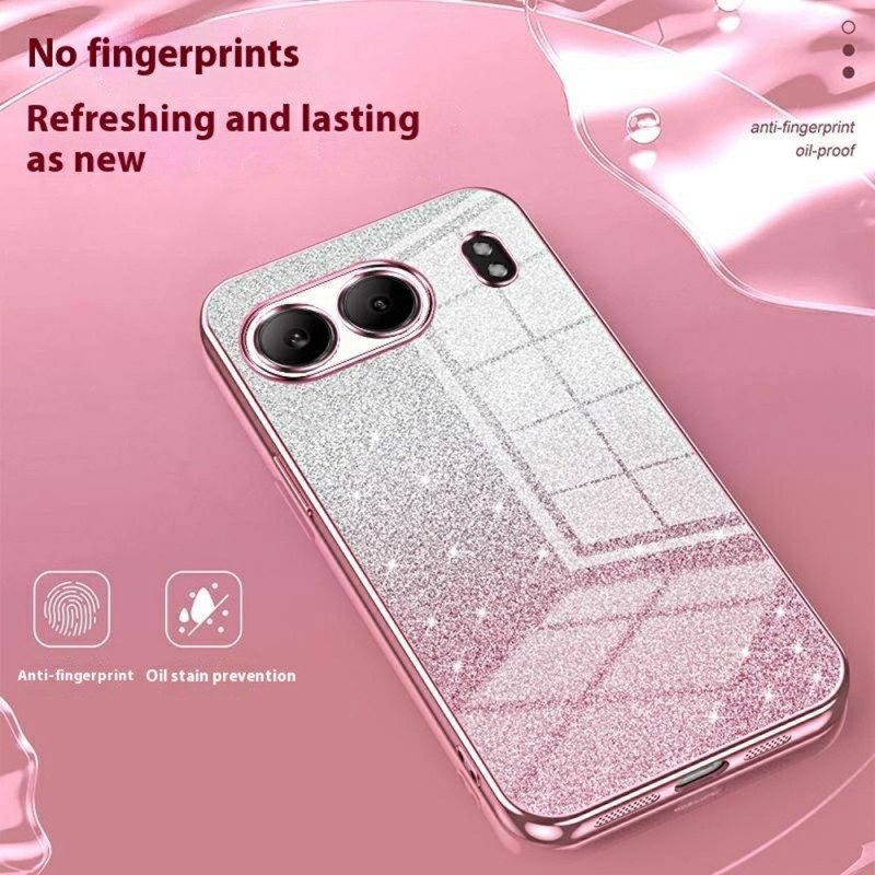 Skal Oneplus Nord 4 Glittergradient