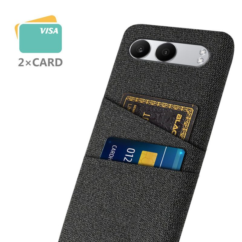 Skal Oneplus Nord 4 Korthållare I Tyg