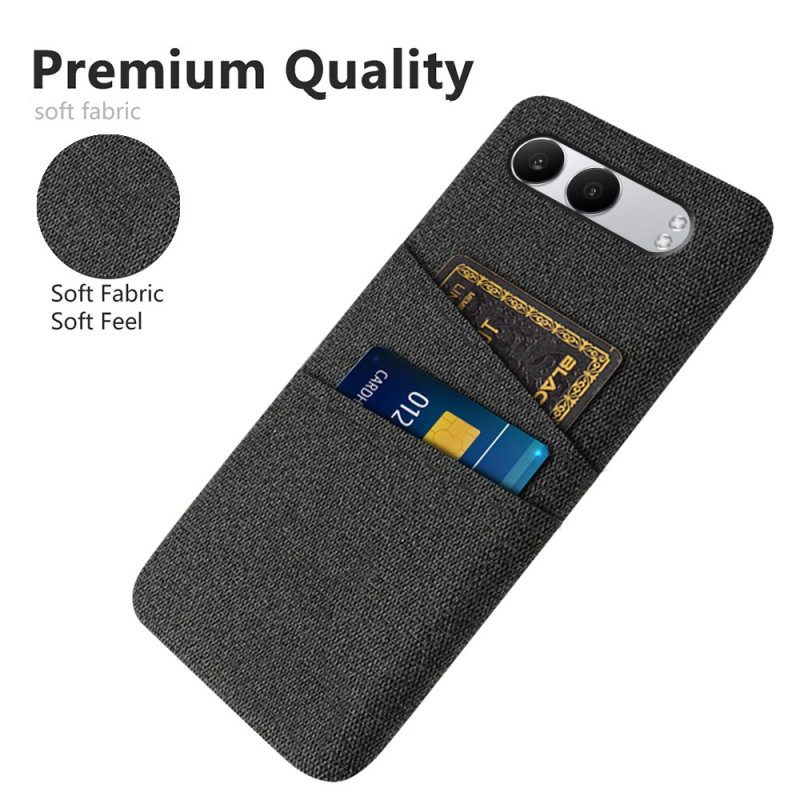 Skal Oneplus Nord 4 Korthållare I Tyg