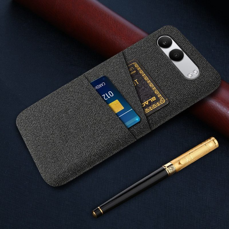 Skal Oneplus Nord 4 Korthållare I Tyg