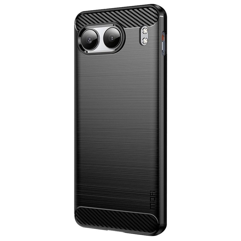 Skal Oneplus Nord 4 Telefonfodral Borstad Kolfiber