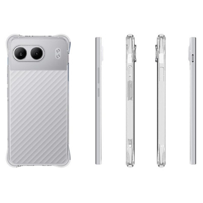 Skal Oneplus Nord 4 Telefonfodral Förstärkt Transparent