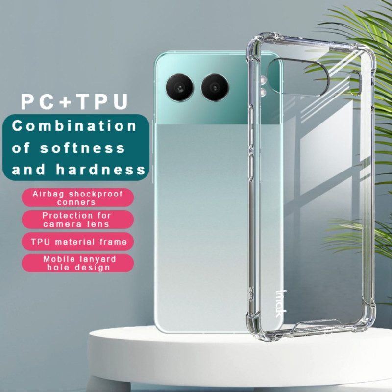 Skal Oneplus Nord 4 Telefonfodral Imak Transparent