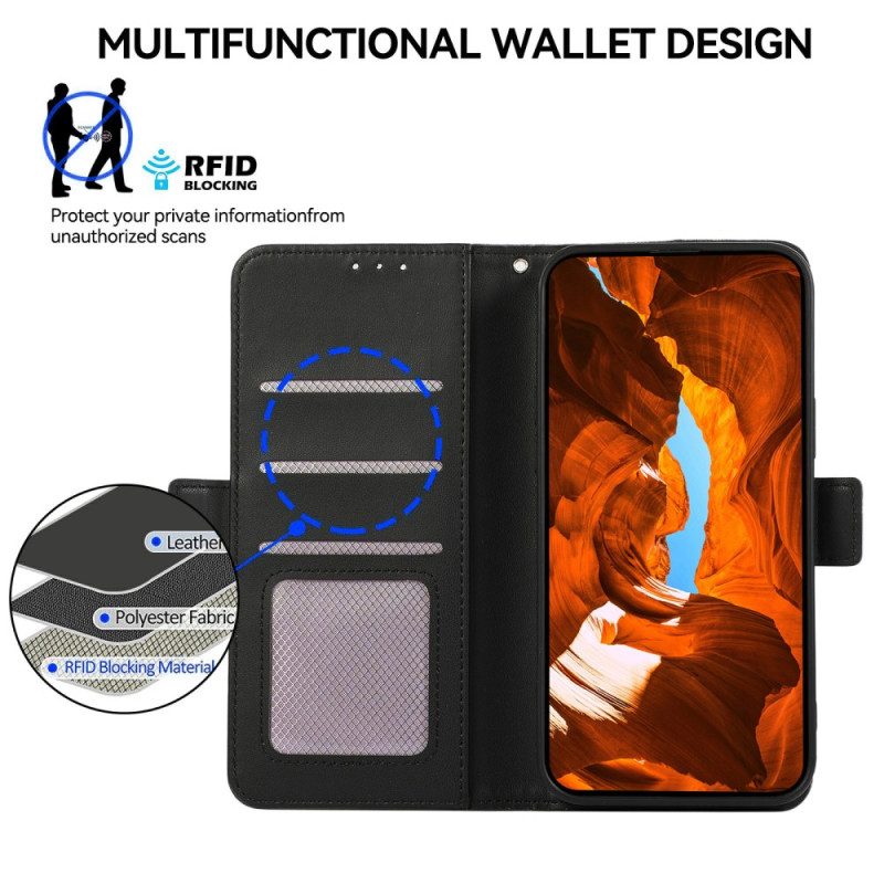 Skal Oneplus Nord 5 Abeel Läder Rfid Plånbok