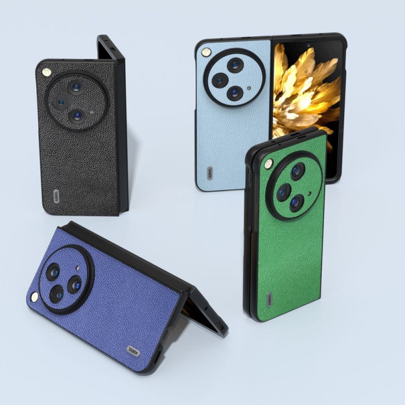 Skal Oppo Find N3 Abeel Natural Lychee Läder