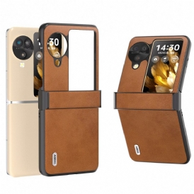 Skal Oppo Find N3 Flip Abeel Lädereffekt