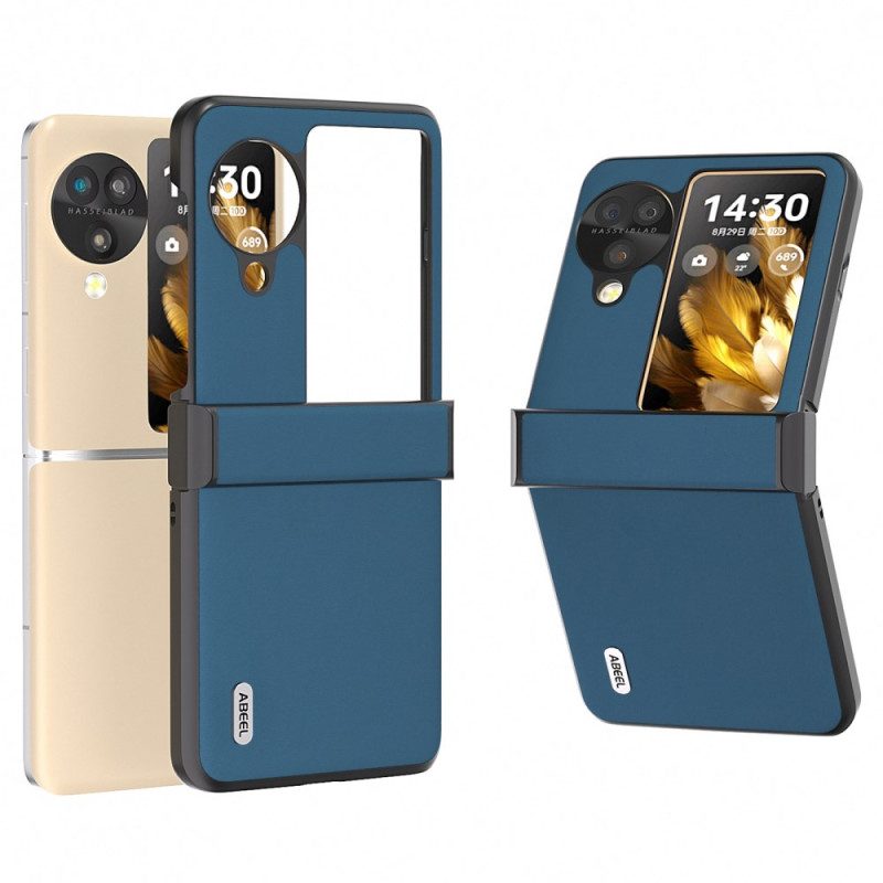 Skal Oppo Find N3 Flip Äkta Abeel Läder