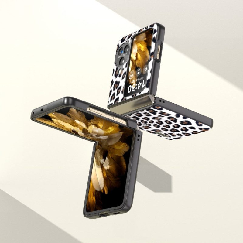 Skal Oppo Find N3 Flip Leopardmönster Abeel