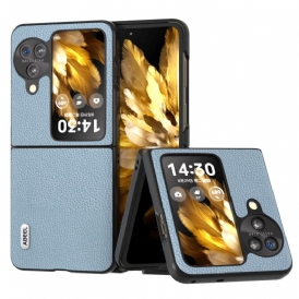 Skal Oppo Find N3 Flip Telefonfodral Litchi Konstläder Abeel