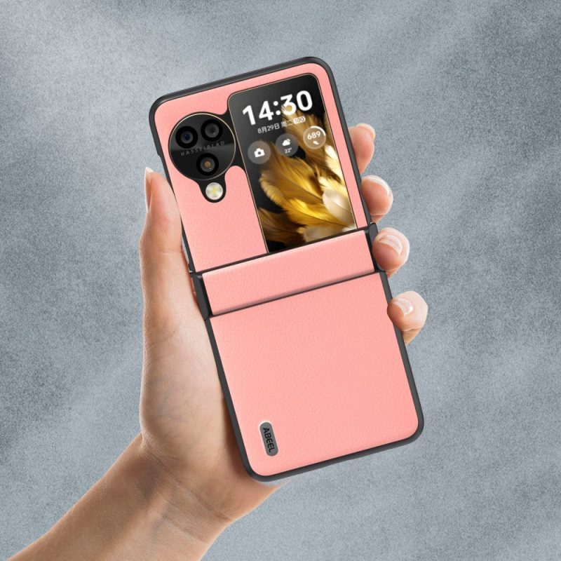 Skal Oppo Find N3 Flip Telefonfodral Texturerat Läder Abeel