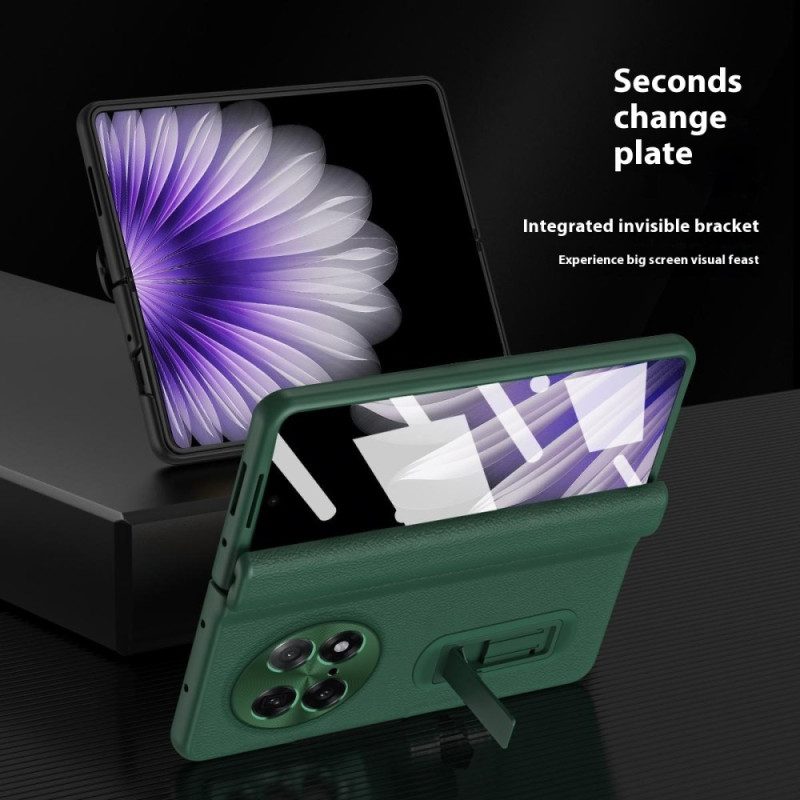 Skal Oppo Find N5 Integrerat Stativ Och Skärmskydd