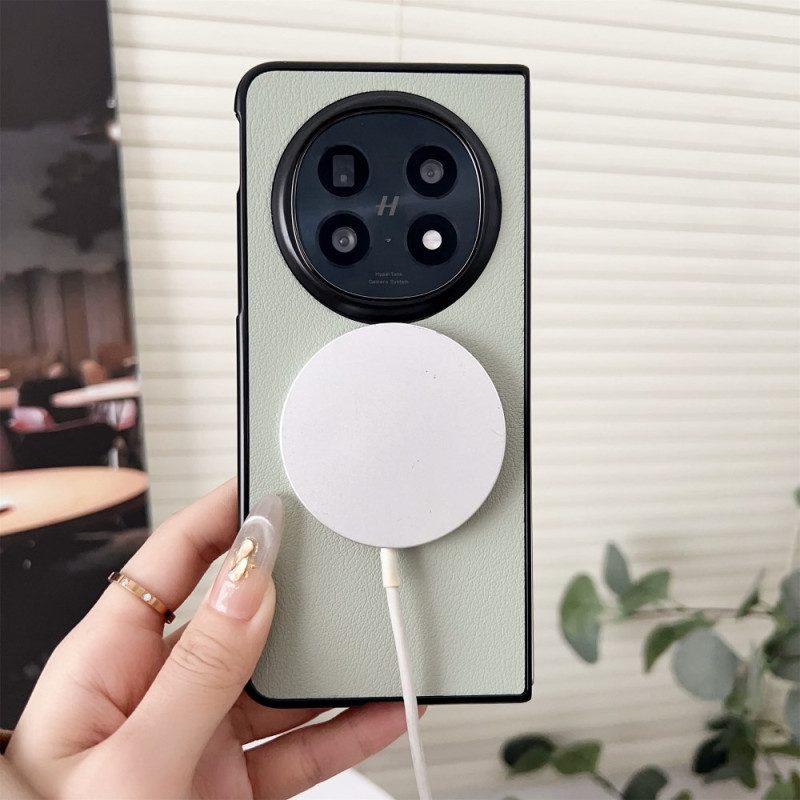 Skal Oppo Find N5 Magsafe-kompatibel Lädereffekt