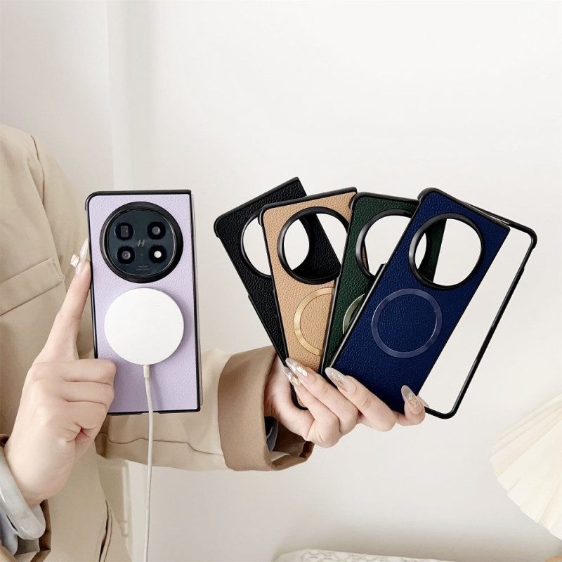 Skal Oppo Find N5 Magsafe-kompatibelt Konstläder