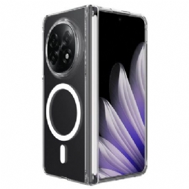 Skal Oppo Find N5 Telefonfodral Magnetisk Genomskinlig