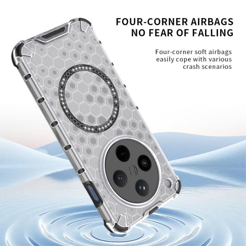 Skal Oppo Find X8 Magsafe-kompatibel Honeycomb