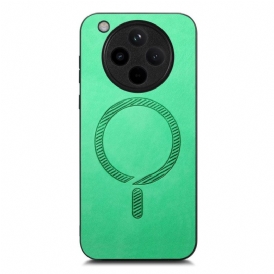 Skal Oppo Find X8 Magsafe-kompatibel Lädereffekt