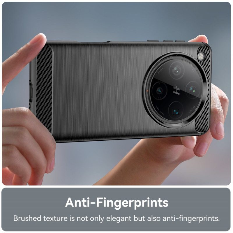 Skal Oppo Find X8 Pro Borstad Kolfiber