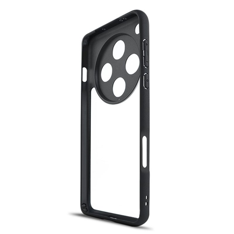 Skal Oppo Find X8 Pro Genomskinlig Med Silikonkanter