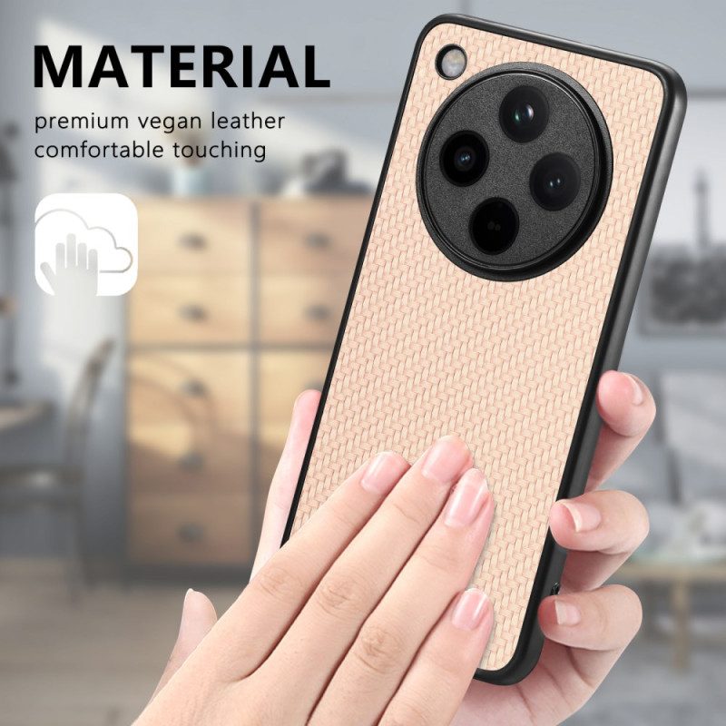 Skal Oppo Find X8 Pro Kolfiberstruktur