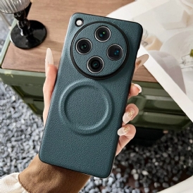 Skal Oppo Find X8 Pro Magsafe-kompatibel Lädereffekt