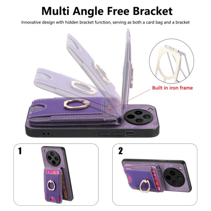 Skal Oppo Find X8 Pro Telefonfodral Fällbart Korthållare