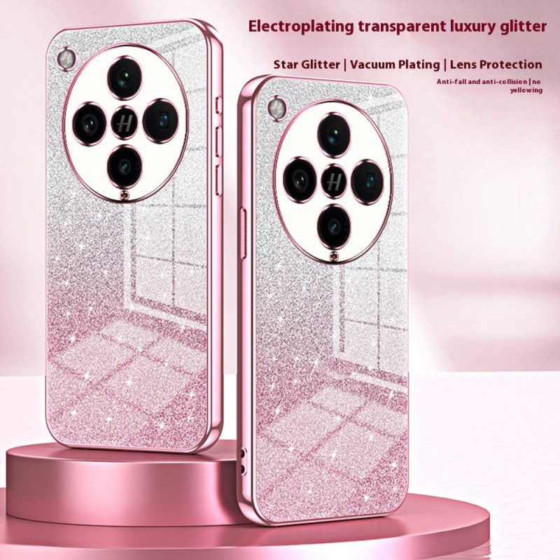 Skal Oppo Find X8 Pro Telefonfodral Glittertoning