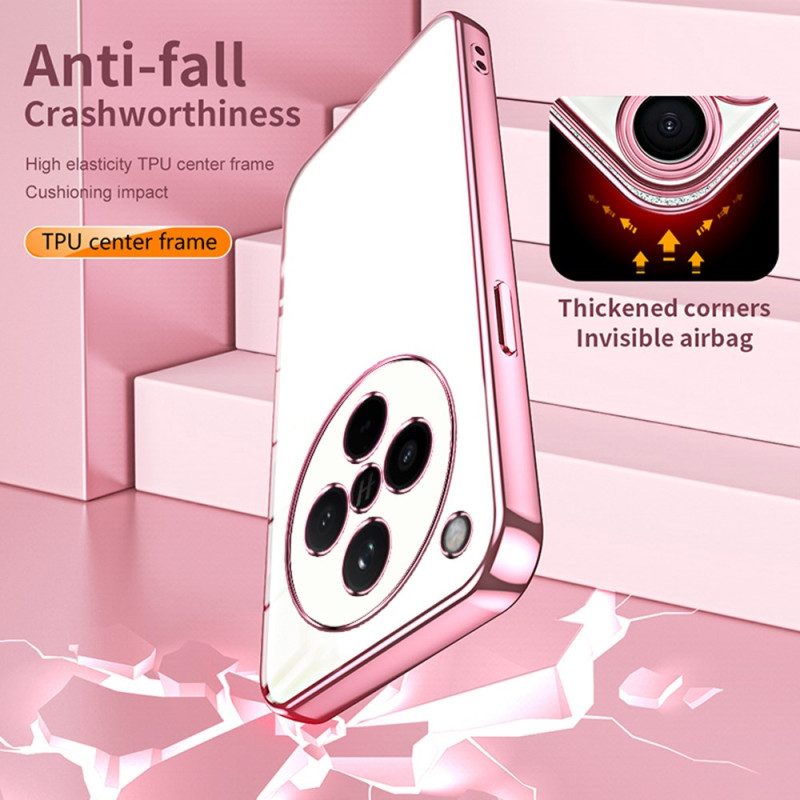 Skal Oppo Find X8 Telefonfodral Elektropläterad Ram