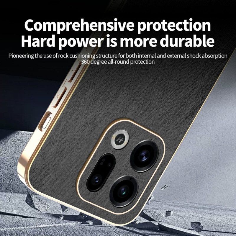 Skal Oppo Find X9 5g Kadem Lädereffekt