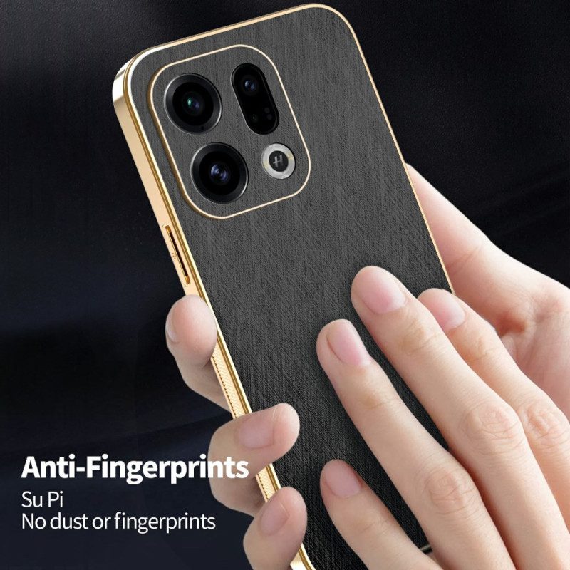 Skal Oppo Find X9 5g Kadem Lädereffekt