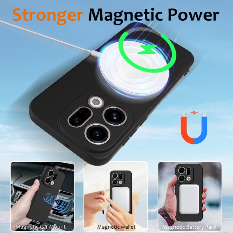 Skal Oppo Find X9 5g Magsafe Flytande Silikon