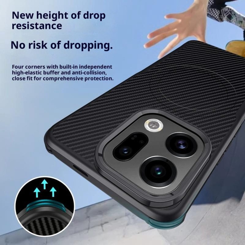 Skal Oppo Find X9 Pro 5g Magsafe Kolfiber