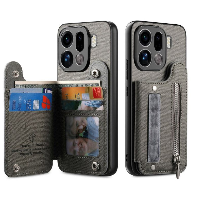 Skal Oppo Find X9 Pro 5g Rfid-plånbok