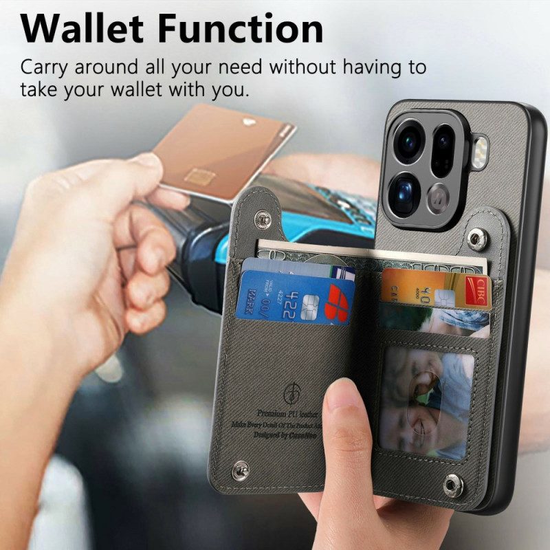 Skal Oppo Find X9 Pro 5g Rfid-plånbok