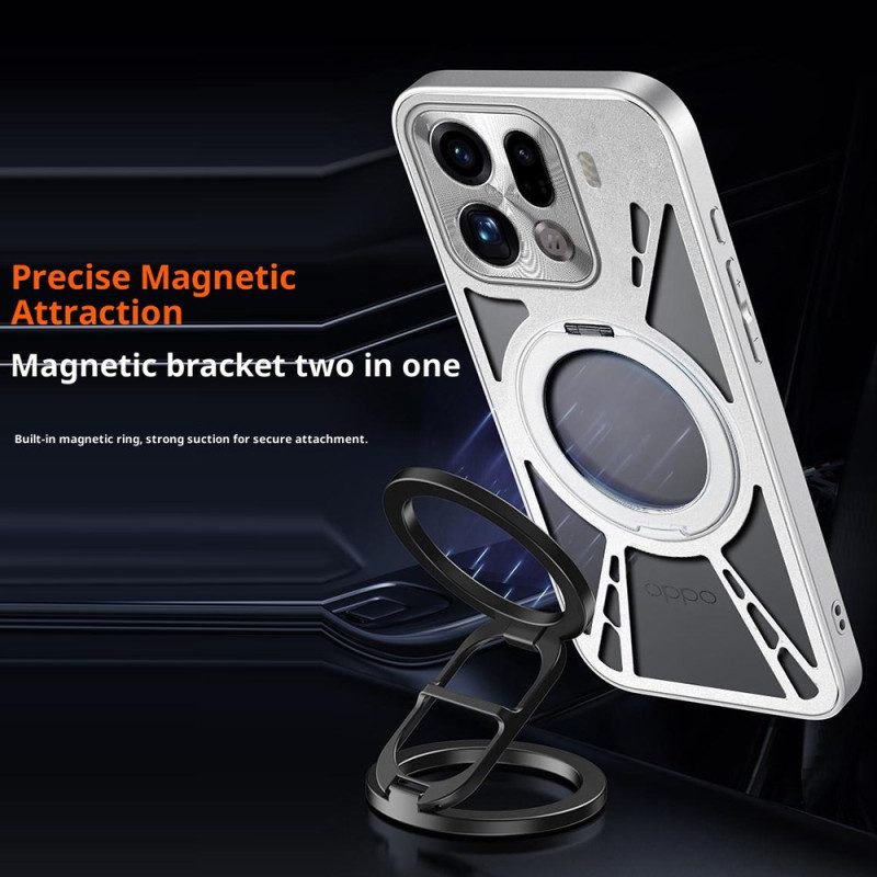 Skal Oppo Find X9 Pro 5g Roterande Magnetiskt Stativ Och Värmeavledning