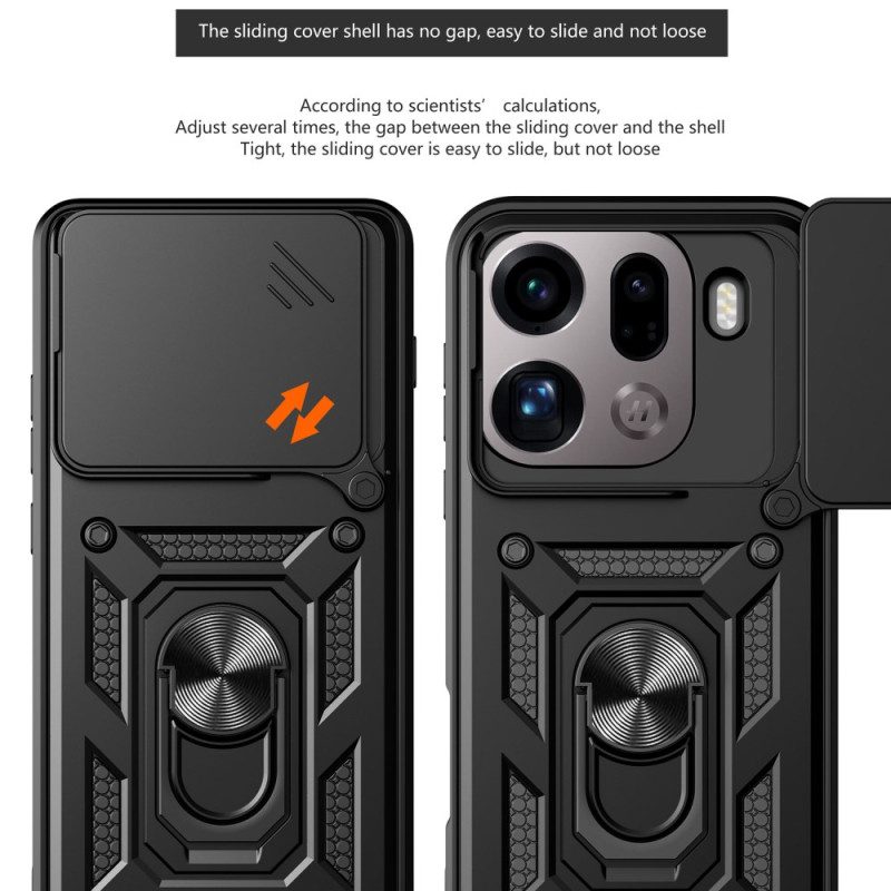 Skal Oppo Find X9 Pro 5g Skjutbart Kameraskydd Och Stativ