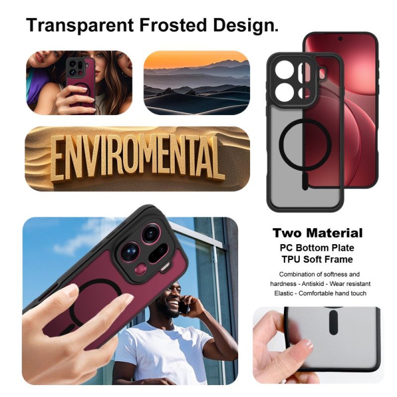 Skal Oppo Find X9 Pro 5g Telefonfodral Magnetiskt Kassaskåp Ux-9b Imak