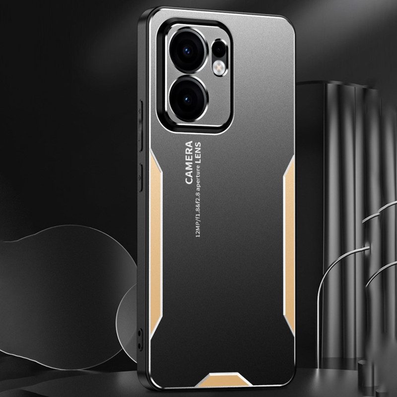 Skal Oppo Reno 13f 4g / 5g / 13 Fs 5g Telefonfodral Metalleffekt