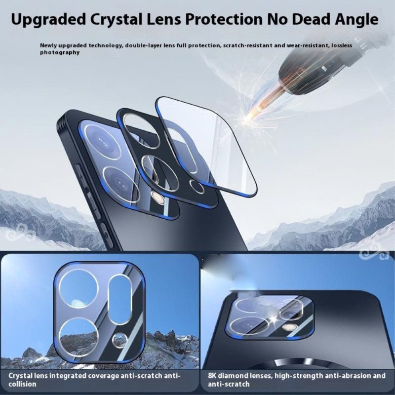 Skal Oppo Reno 14 5g Telefonfodral Magsafe-kompatibel Metalleffekt