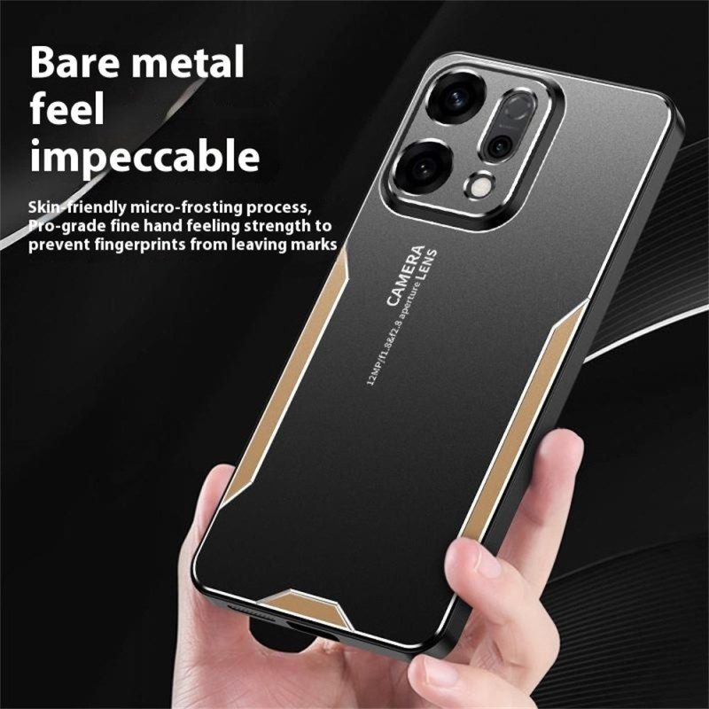 Skal Oppo Reno 14 5g Telefonfodral Metalleffekt