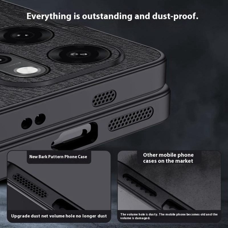 Skal Oppo Reno 14 5g Trästruktur